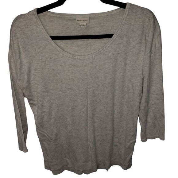 mercer & madison gray 3/4 sleeve tee shirts Xs - Picture 1 of 5